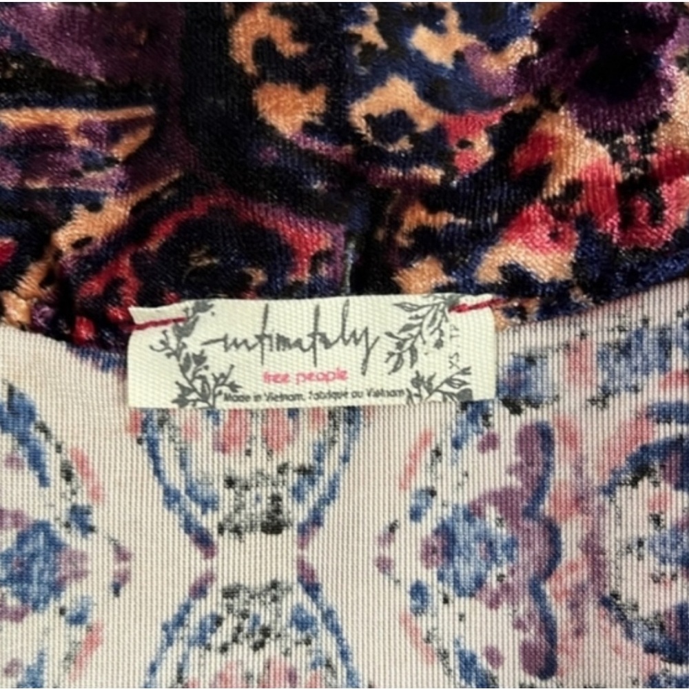 Free People - Velvet “Enchanted Robe” - Picture 6 of 7
